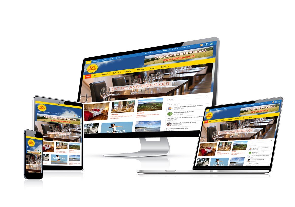 Love Gorey Web Design Project Responsive Images
